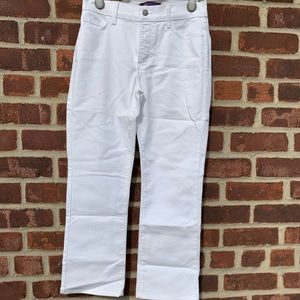 Not your daughters jeans. White. Size 4